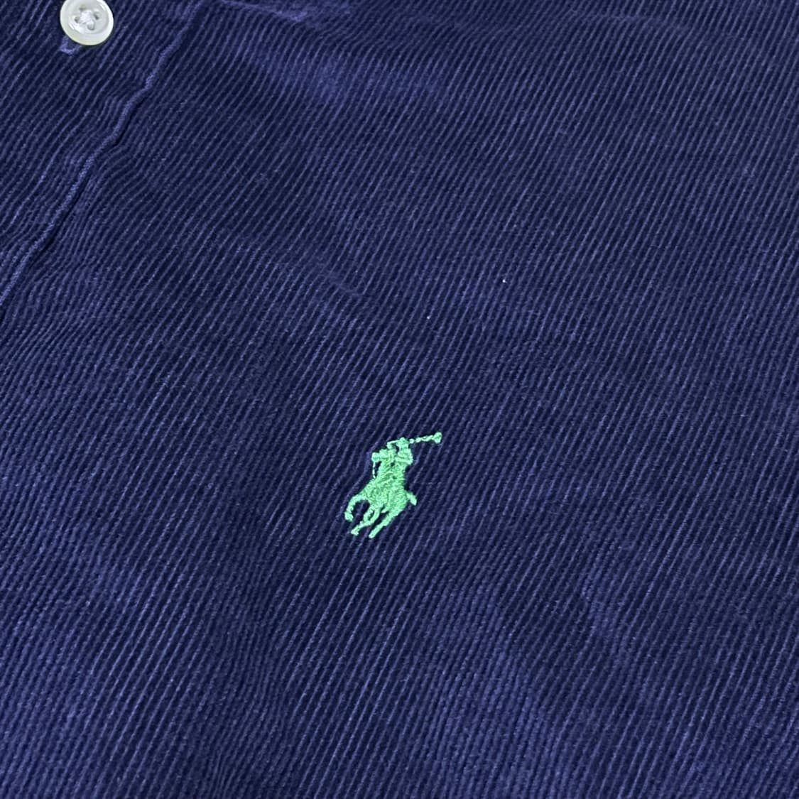 POLO 폴로 랄프로렌 네이비 코듀로이 셔츠 상품이미지3