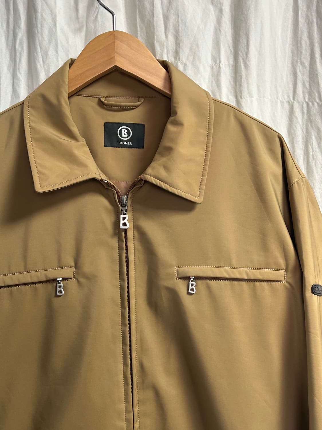 보그너 남성 클래식 지퍼 자켓 100 상품이미지2