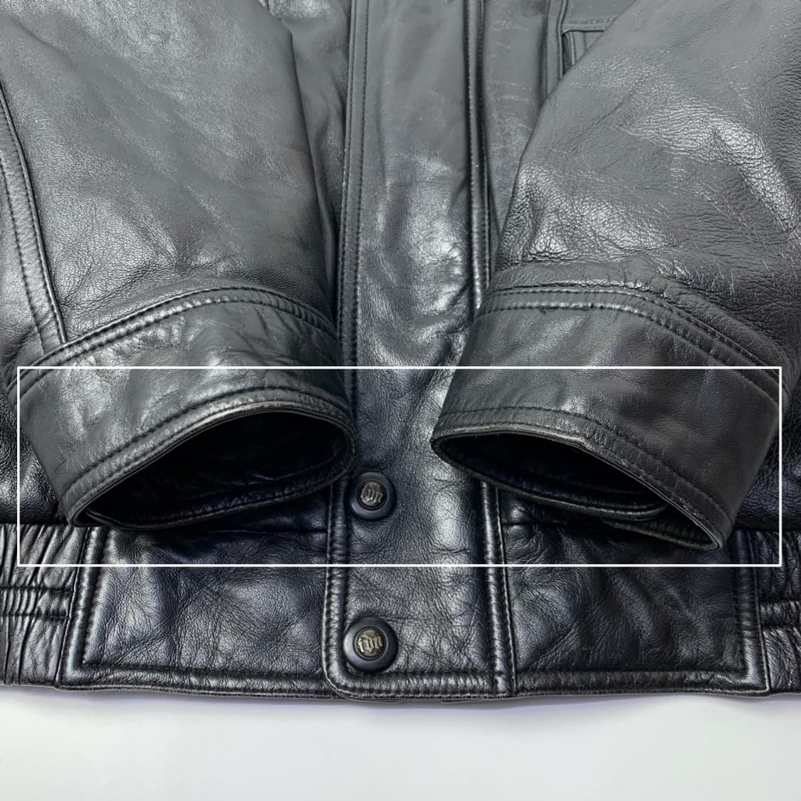 [100/정품] INDIAN 덕다운 레더 자켓 상품이미지5