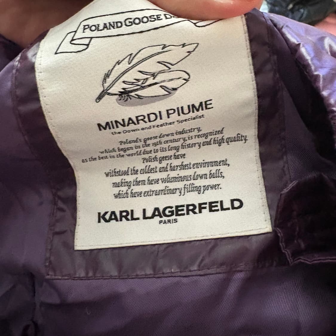 칼 라거펠트 여성 구스다운 패딩 88 상품이미지7