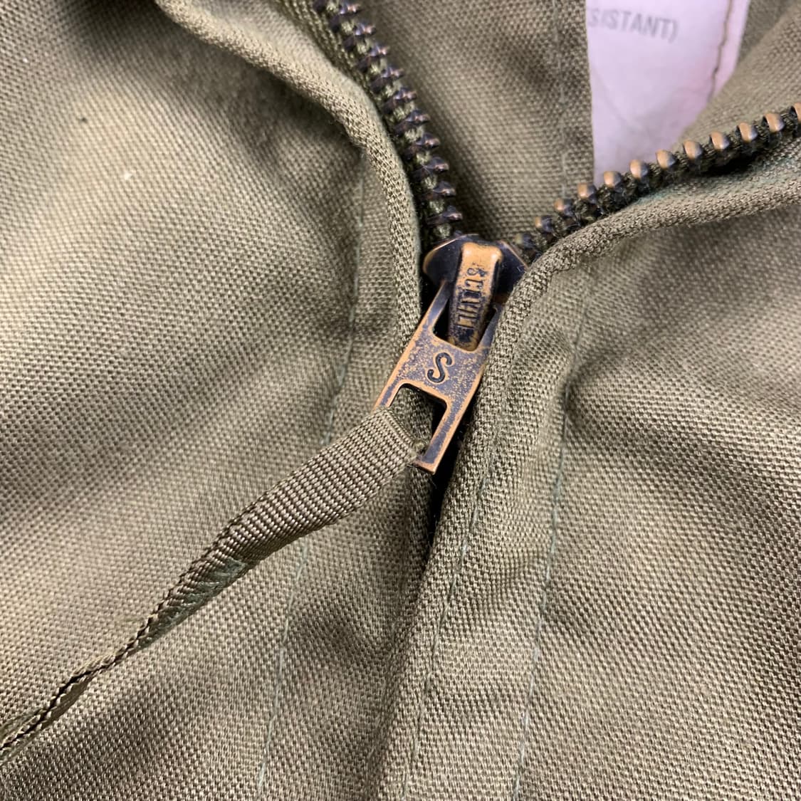 80s 미군 CVC 탱커자켓 알파인더스트리 생산 상품이미지4