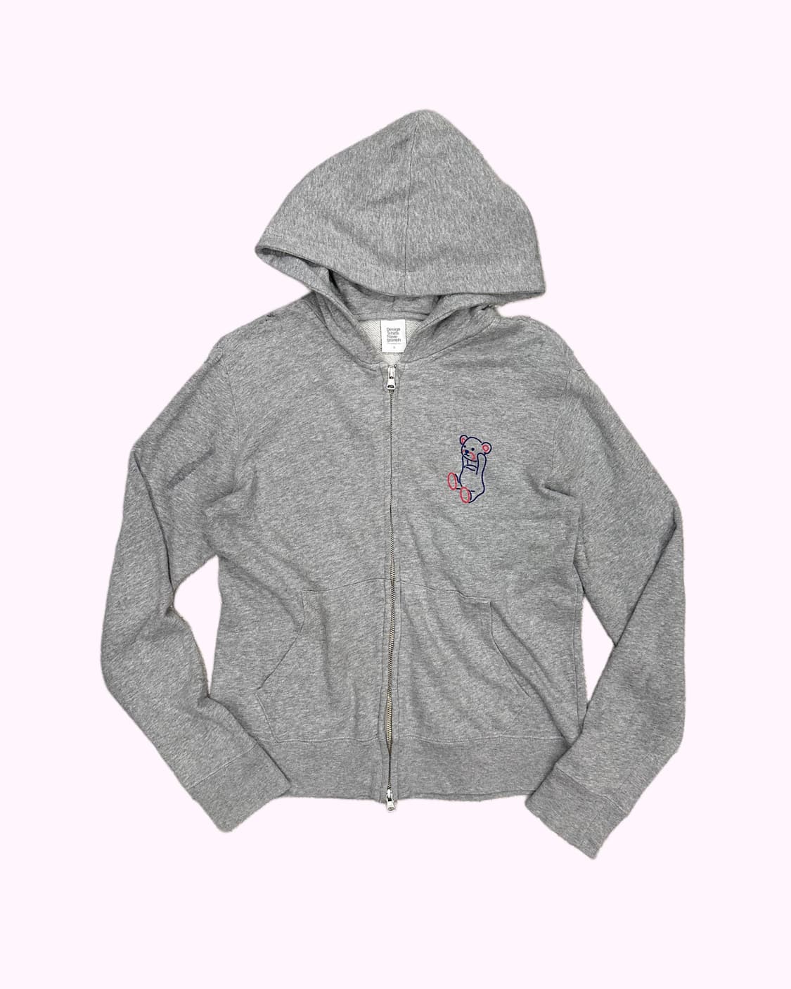 GRANIPH control bear printing hood zipup 상품이미지2