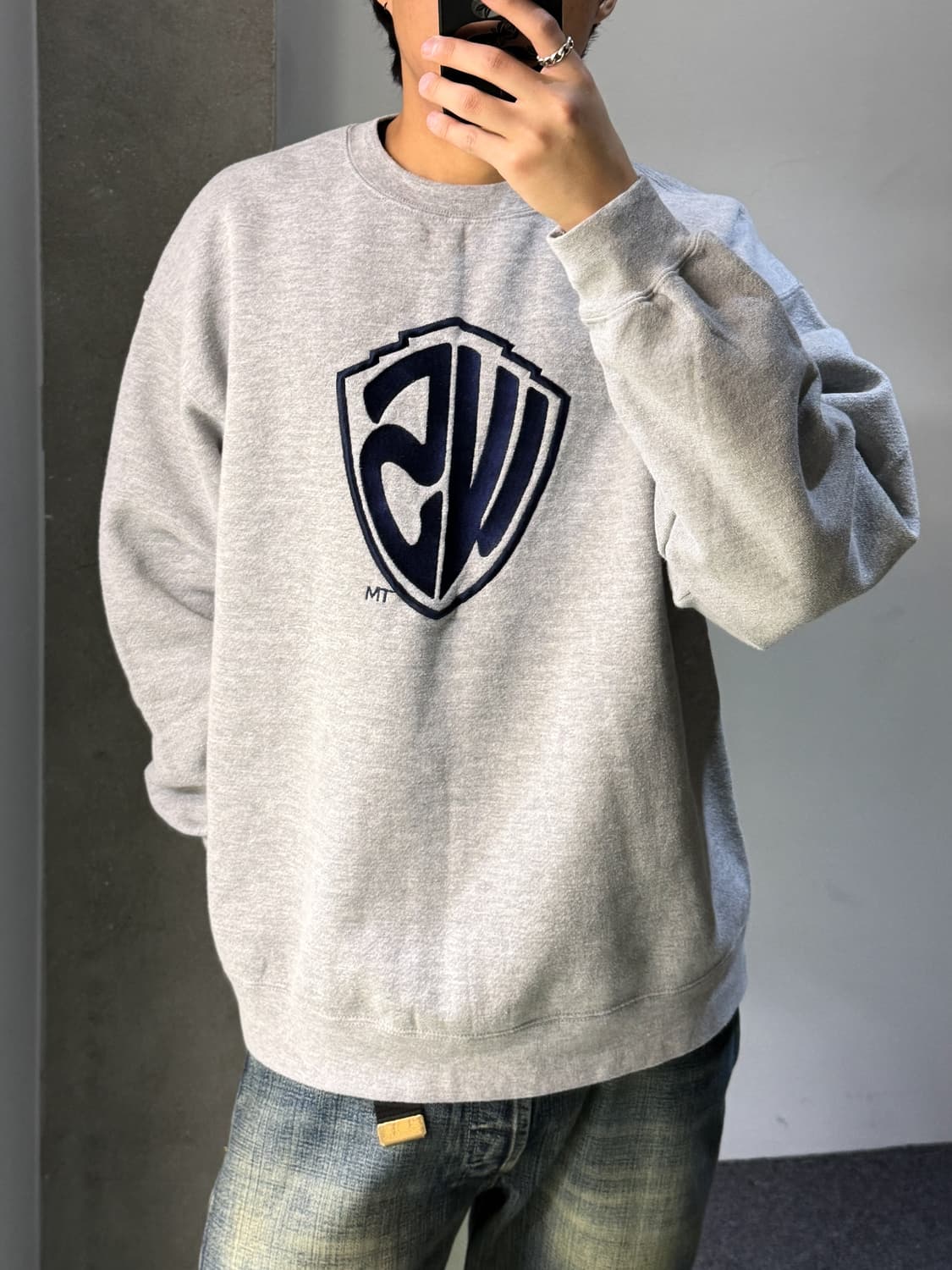 웨스트웨어 90s 워너브로스 패러디 크루 상품이미지2