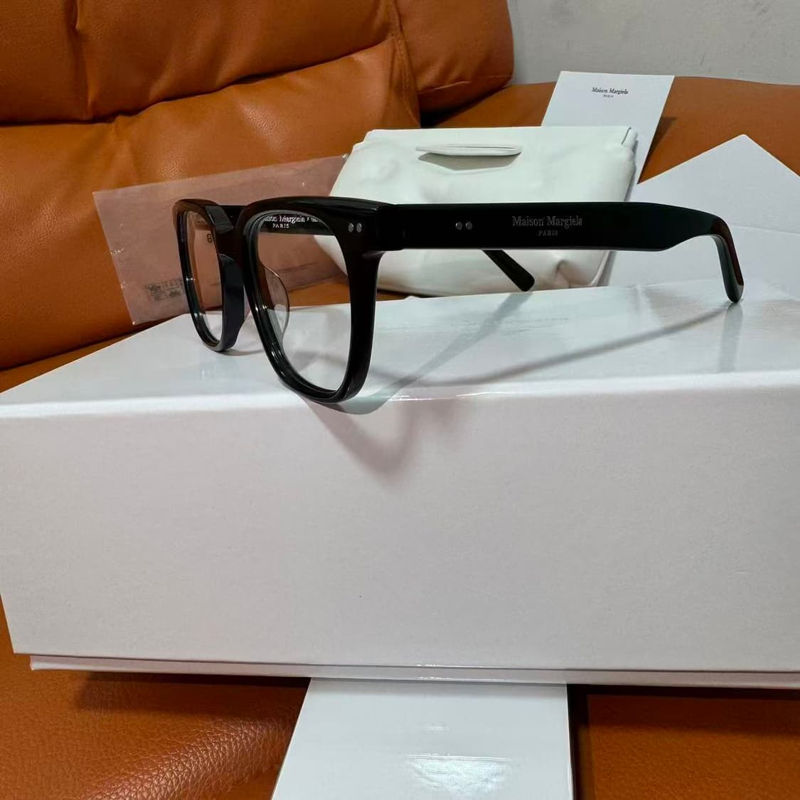 (정품)젠틀몬스터x메종마르지엘라 MM117 01 패션안경
 상품이미지3