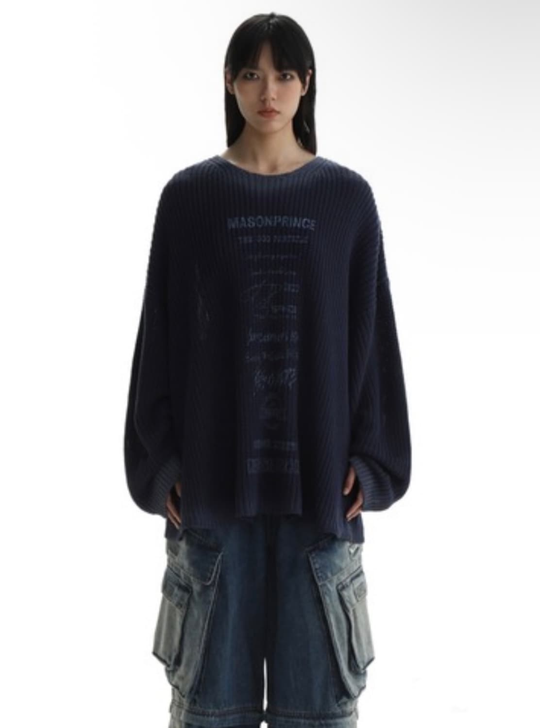MASONPRINCE 빈티지 느낌 니트 상품이미지1