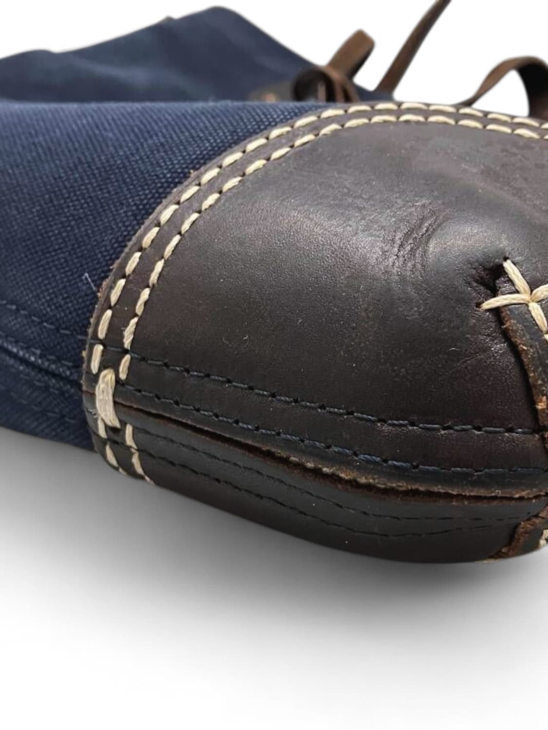 더블알엘 RRL 캔버스 레더 토트백 크로스백 상품이미지8