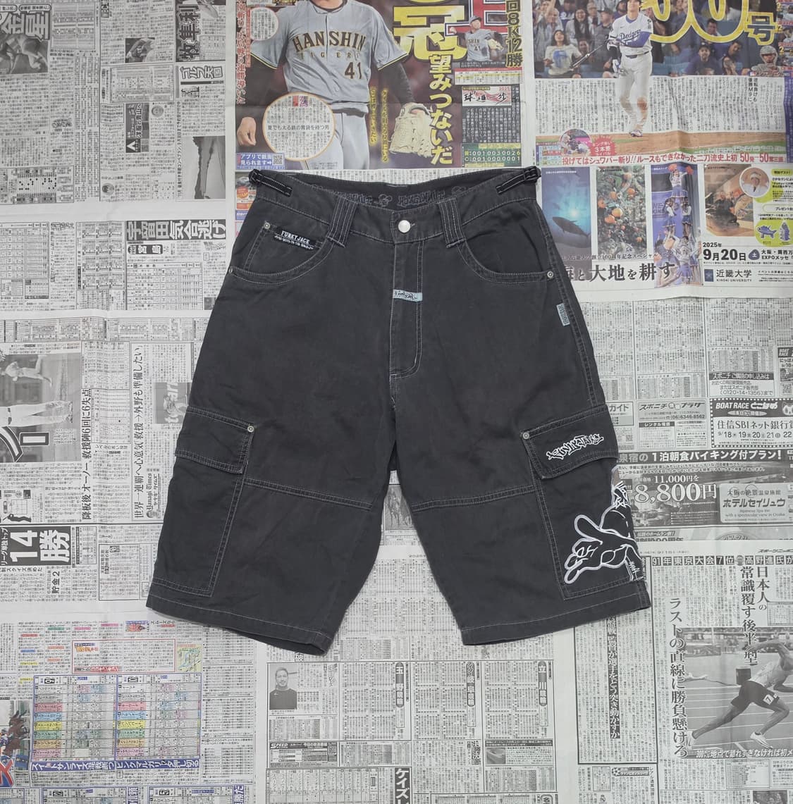 Funky jack 카고 7부 팬츠 M 상품이미지1