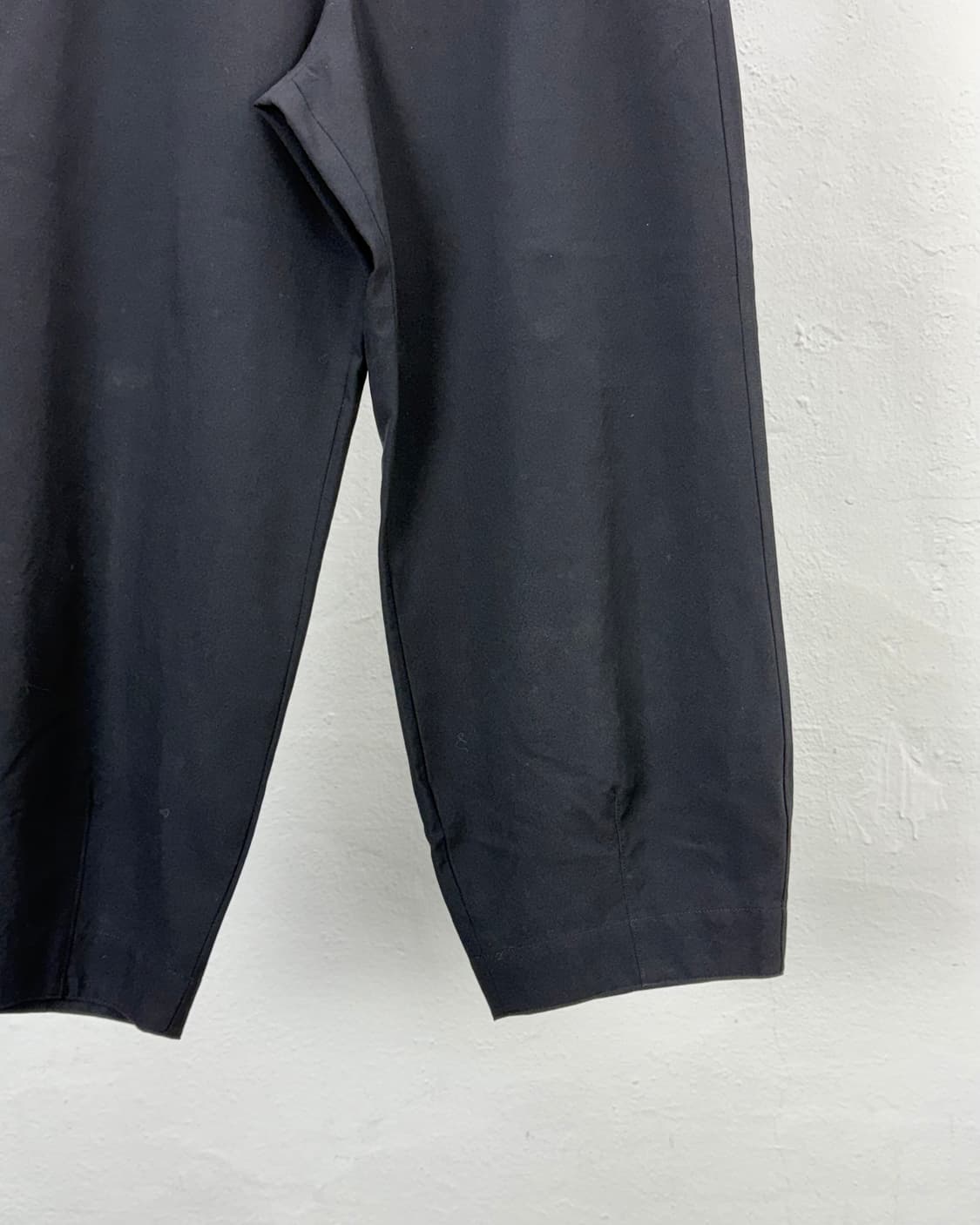 꼼데가르송 ad 2013 블랙 개버딘 하프 크롭 팬츠 상품이미지5