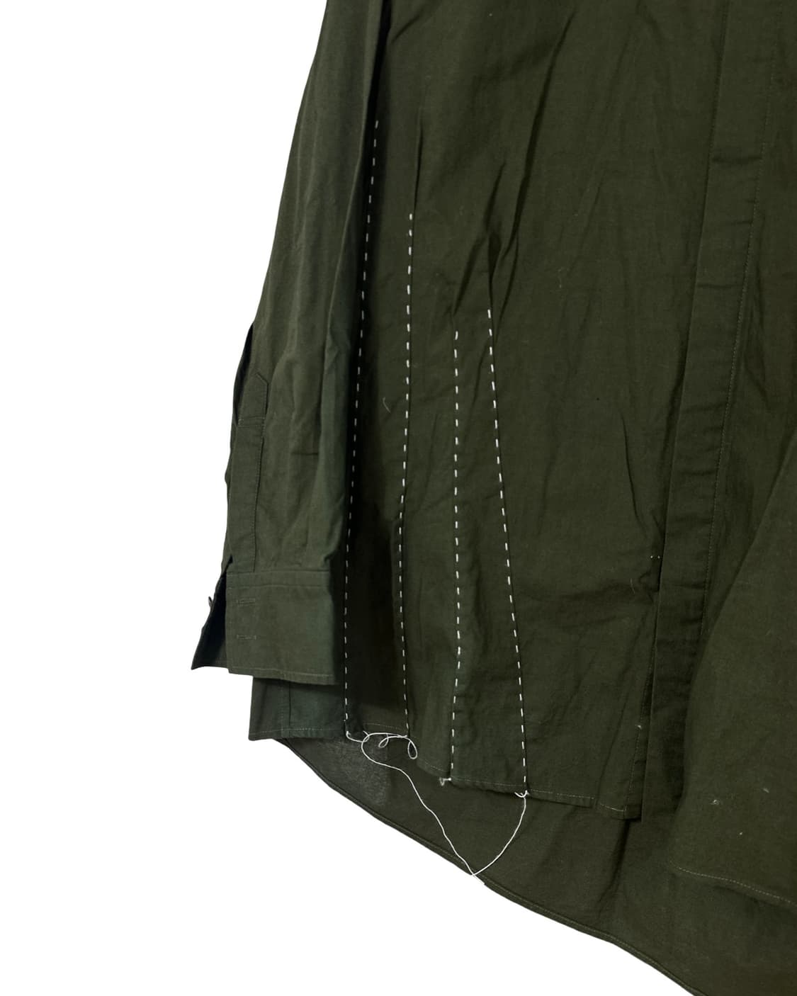 요지야마모토 y’s 딥카키 셔츠 상품이미지2