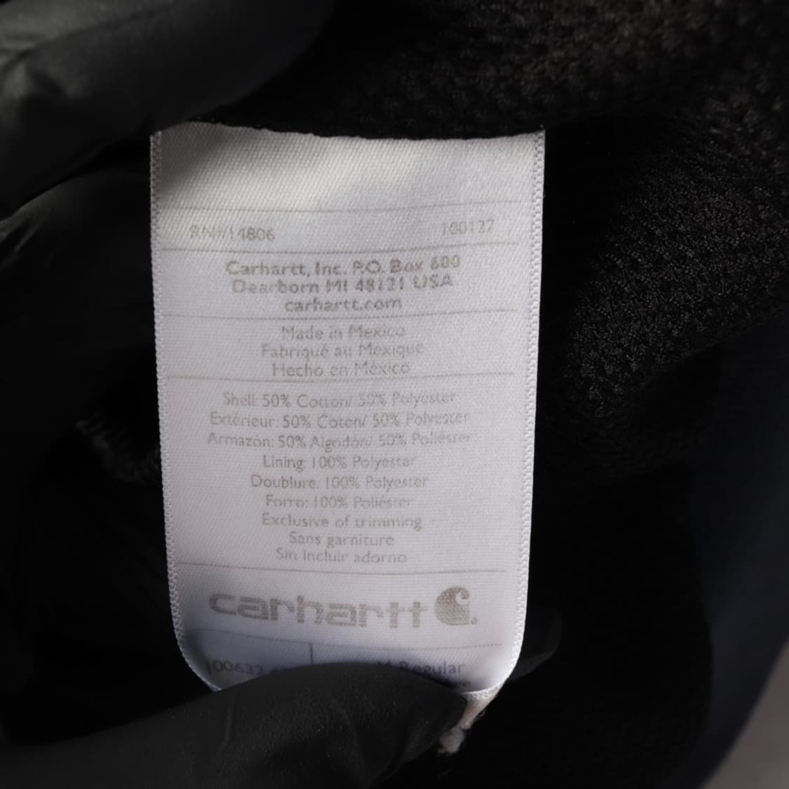 칼하트 헤비웨이트 후드집업 M 상품이미지6