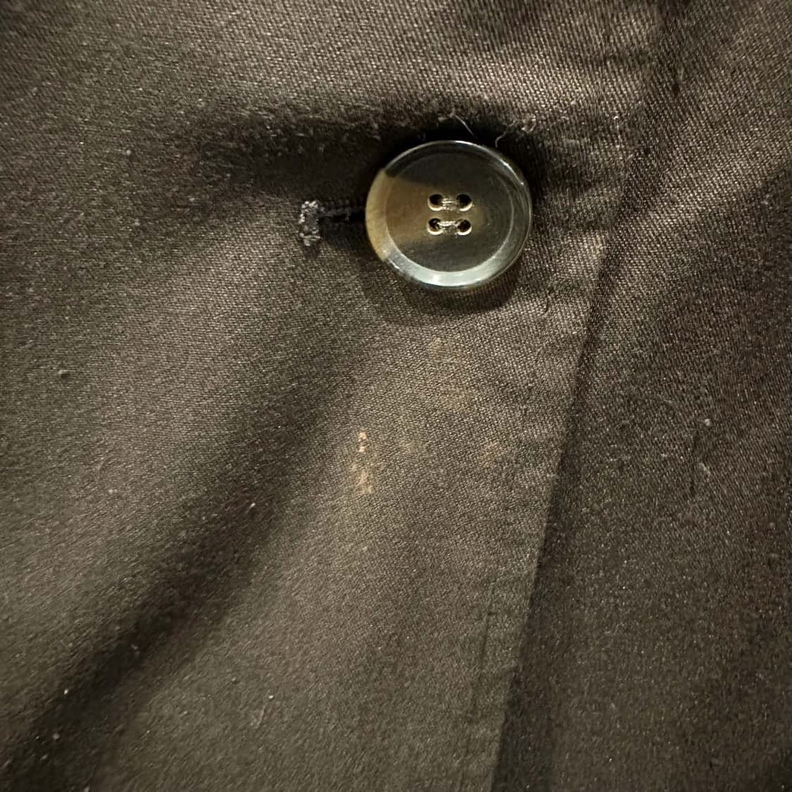 JPN VINTAGE 더블 트렌치 롱코트 벨티드 투포켓 디테일 브라운 상품이미지6