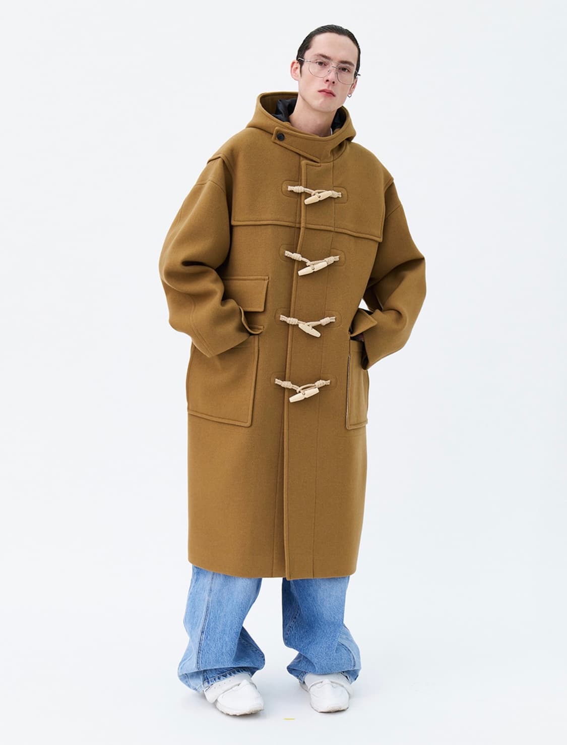 오버사이즈 더플코트 XXL 상품이미지2