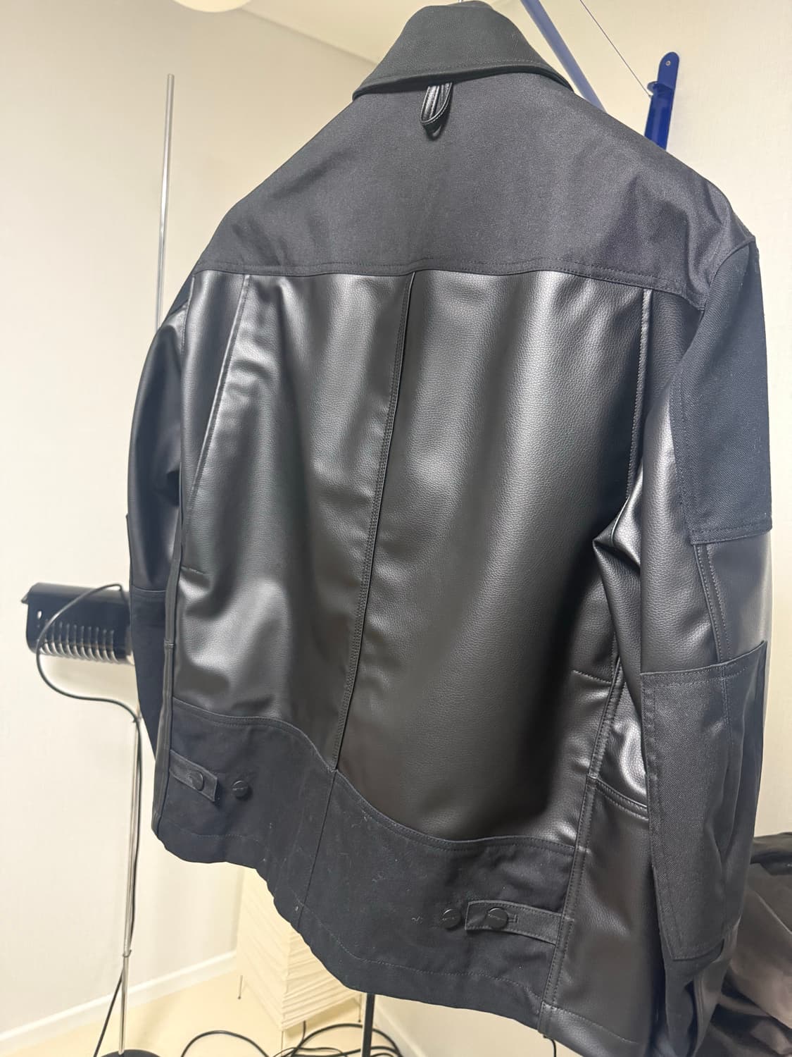 준야와타나베 칼하트 레더패치 워크자켓 상품이미지4