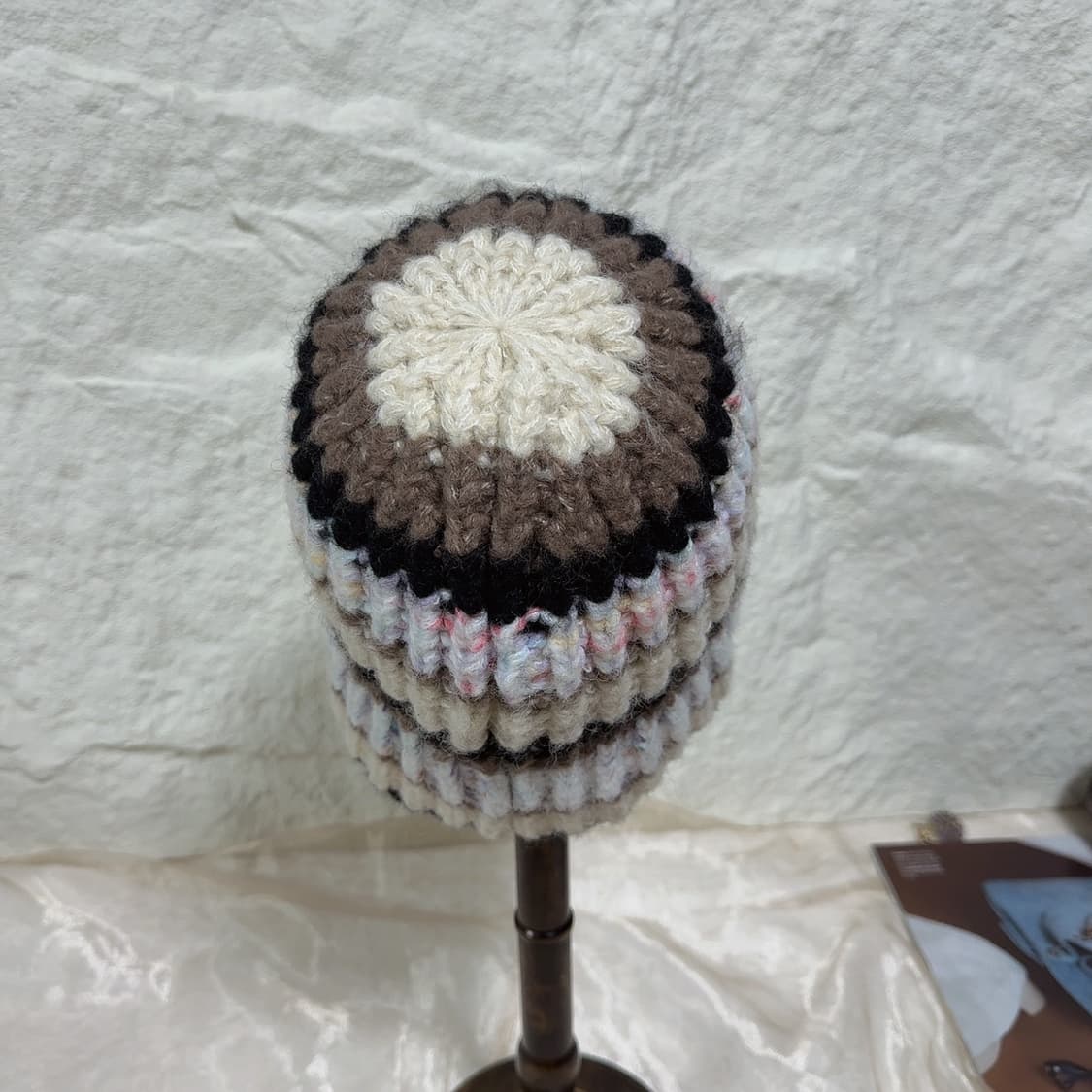 빈티지 울 니트  크위찬  모자 버킷햇 상품이미지3