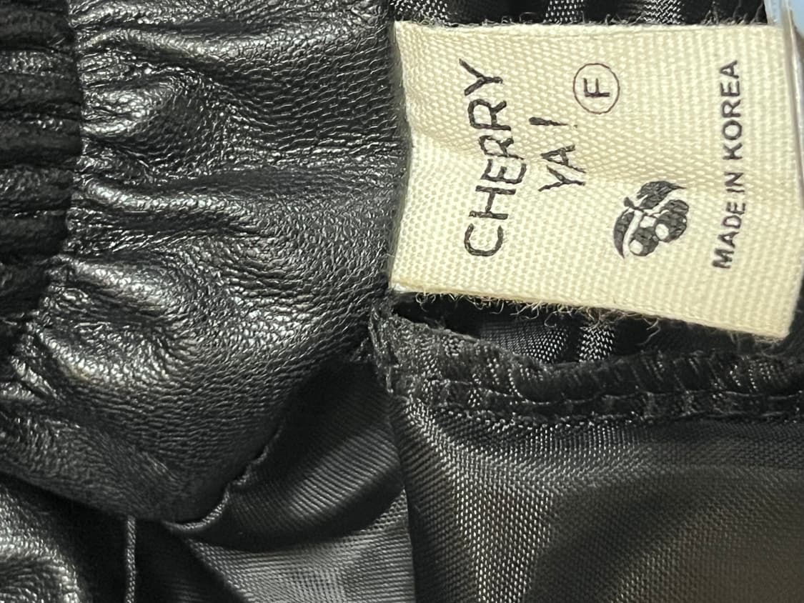 페이크 레더 치마 상품이미지6