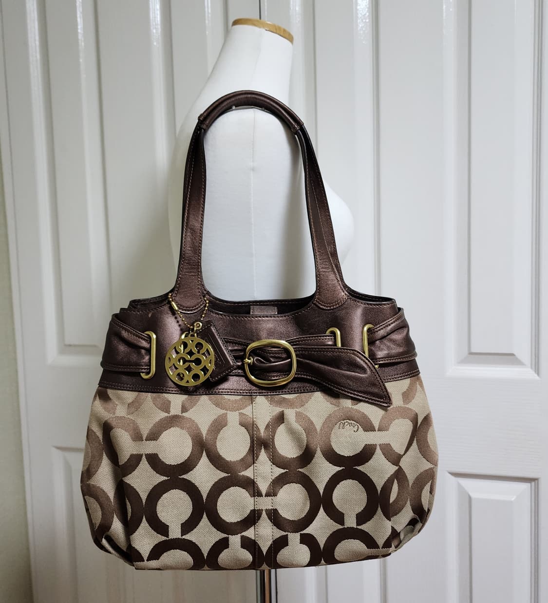 상태굿) 코치 옵아트 숄더백 상품이미지3