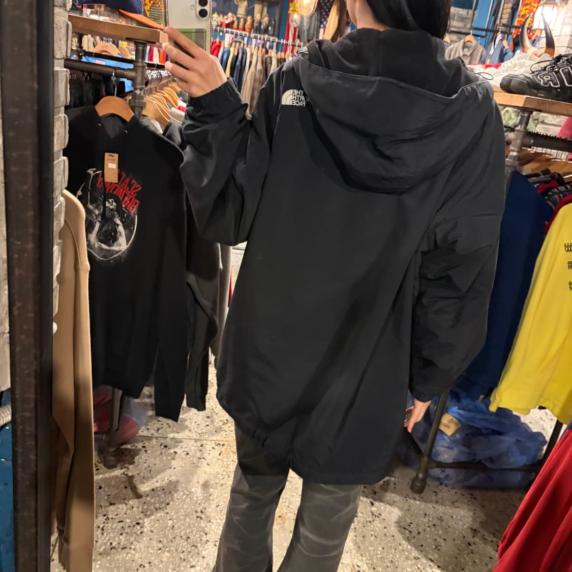 northface 노스페이스 기모 바람막이 점퍼 상품이미지4