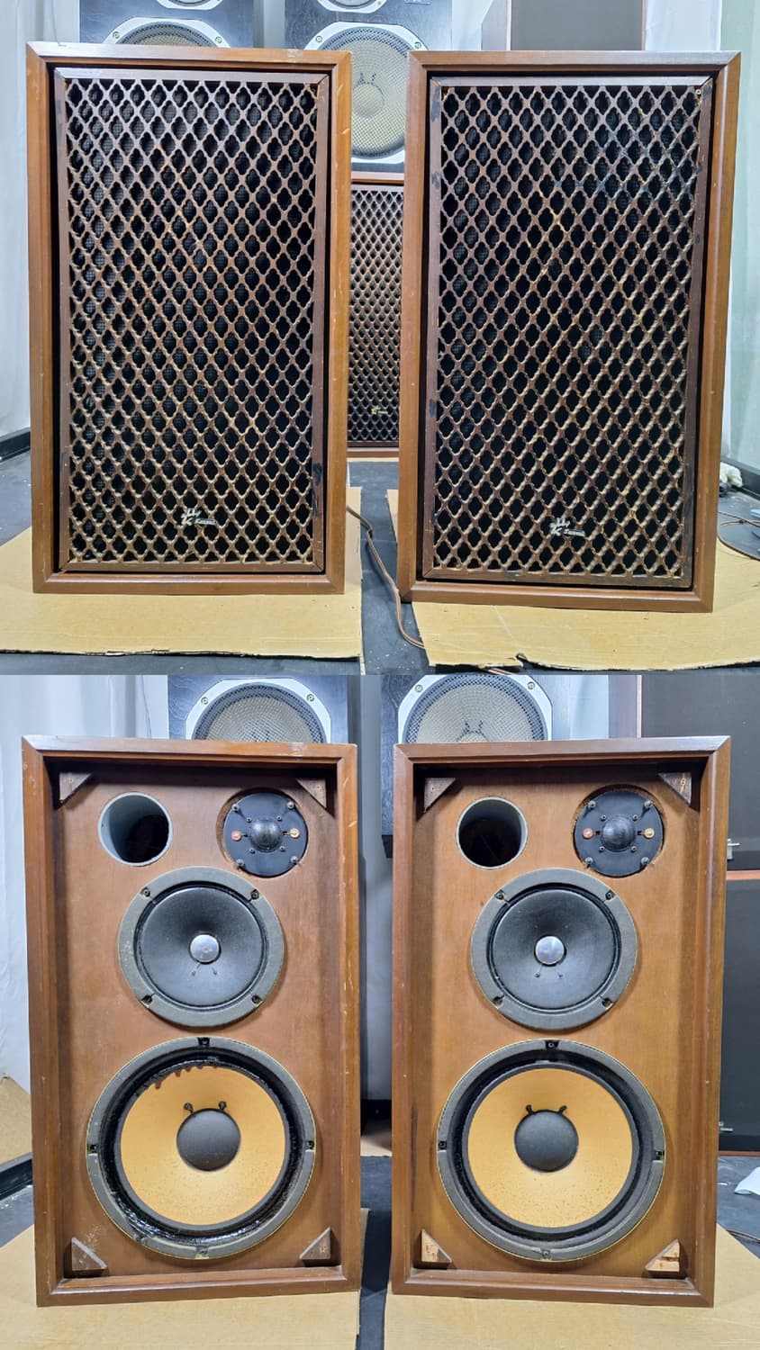 SANSUI 산수이 SP-1001 빈티지 궤짝 스피커 10인치 레트로 상품이미지6