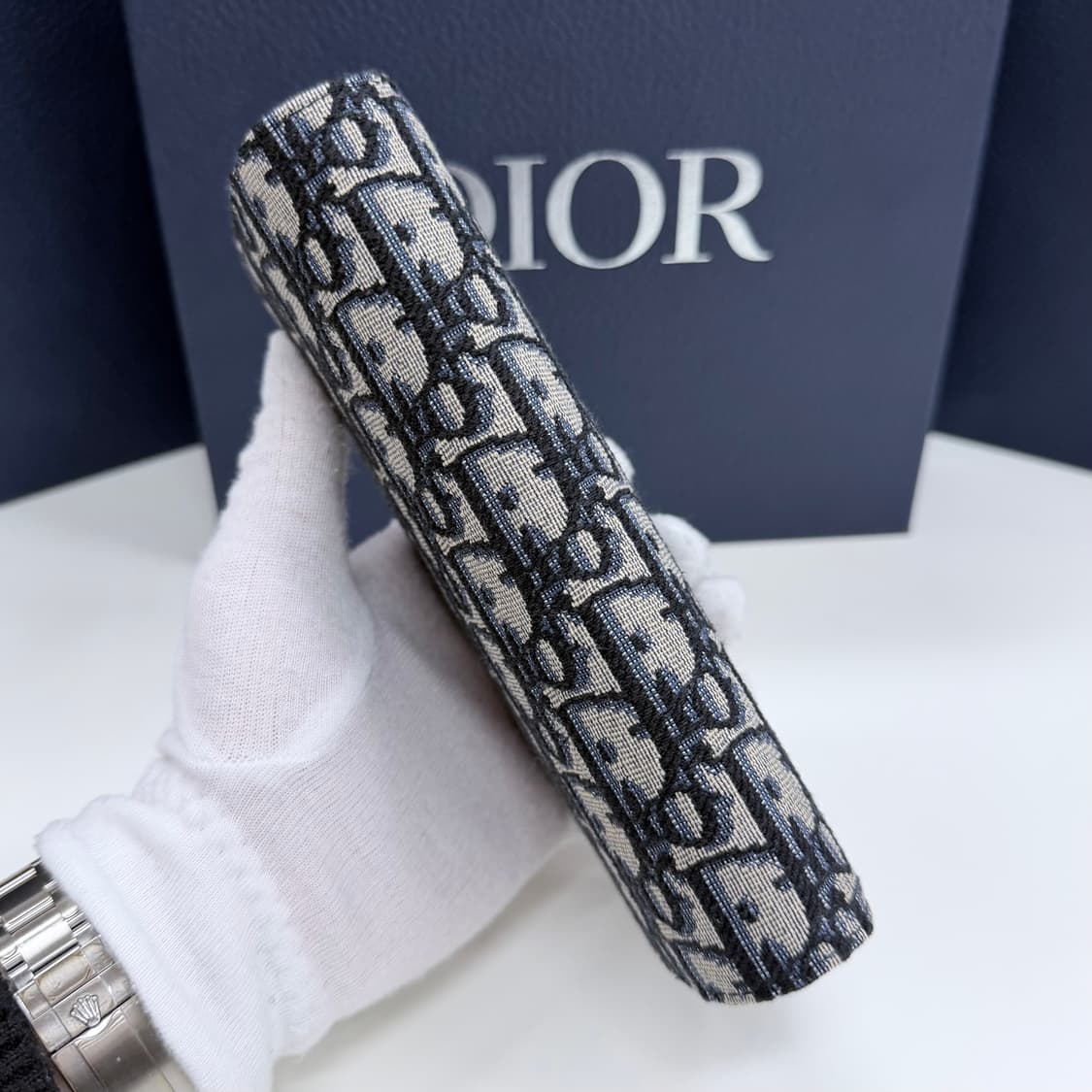 [미사용/선물가능] 26SS 디올 오블리크 자카드 장지갑 베이지 상품이미지5