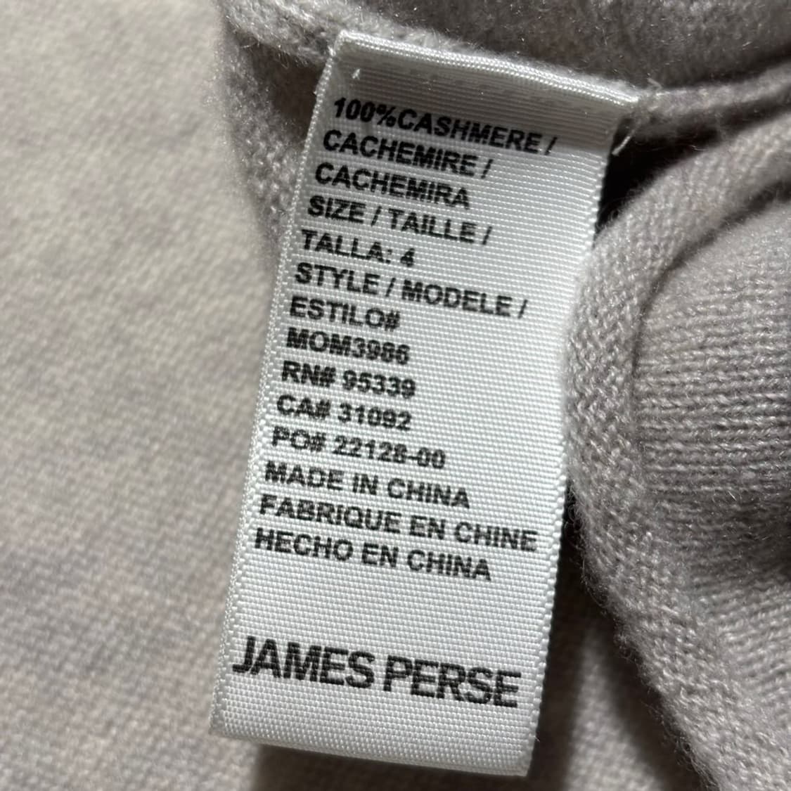 4) 제임스펄스 james perse 캐시미어 니트 상품이미지6