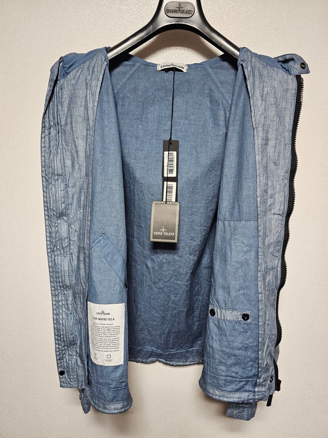 스톤아일랜드 리노 와트로 텔라 후드 자켓 (새 상품) 상품이미지6