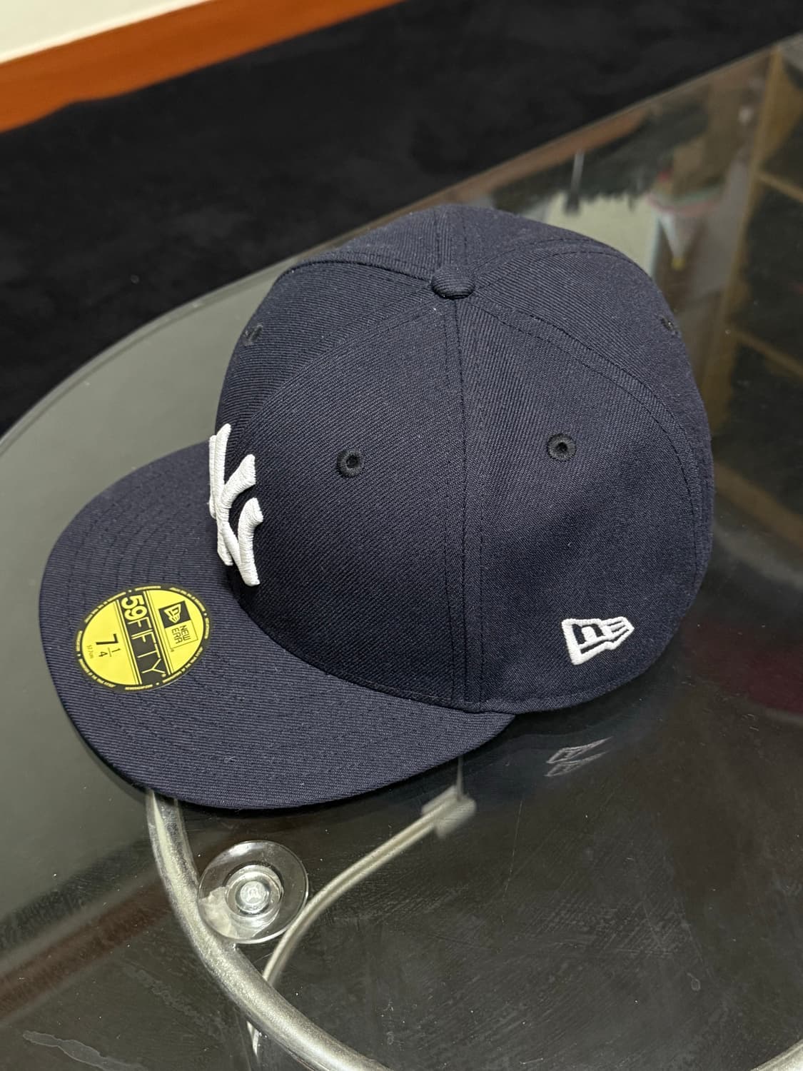 뉴에라 MLB 뉴욕 양키스 57.7cm 네이비 캡 새상품 상품이미지2