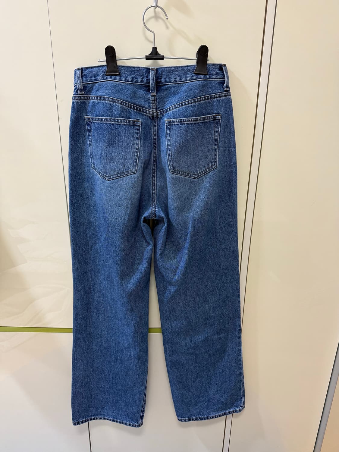 유니클로 와이드 스트레이트진 청바지 BLUE 24 상품이미지7