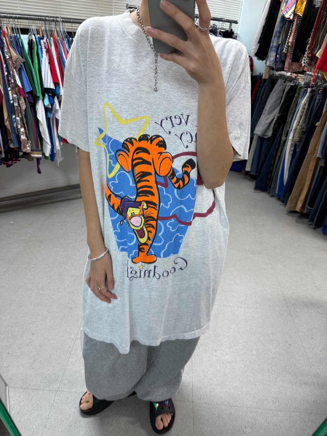 Usa pooh print tshirt  상품이미지1