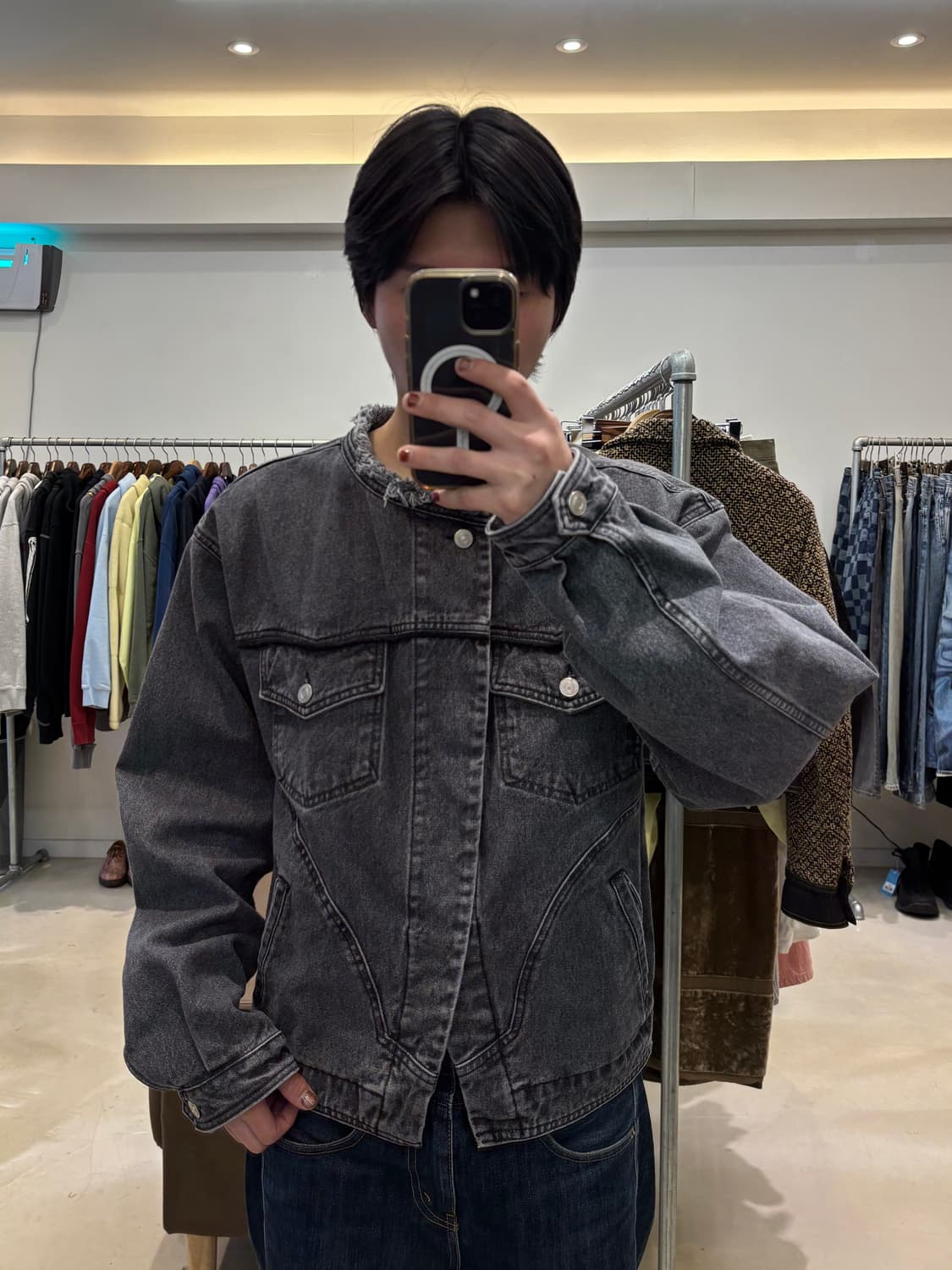 앤더슨벨 레셔 웨스턴 데님 자켓 상품이미지5