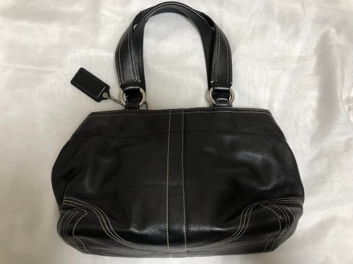Coach black soho pocket shoulder bag 상품이미지6