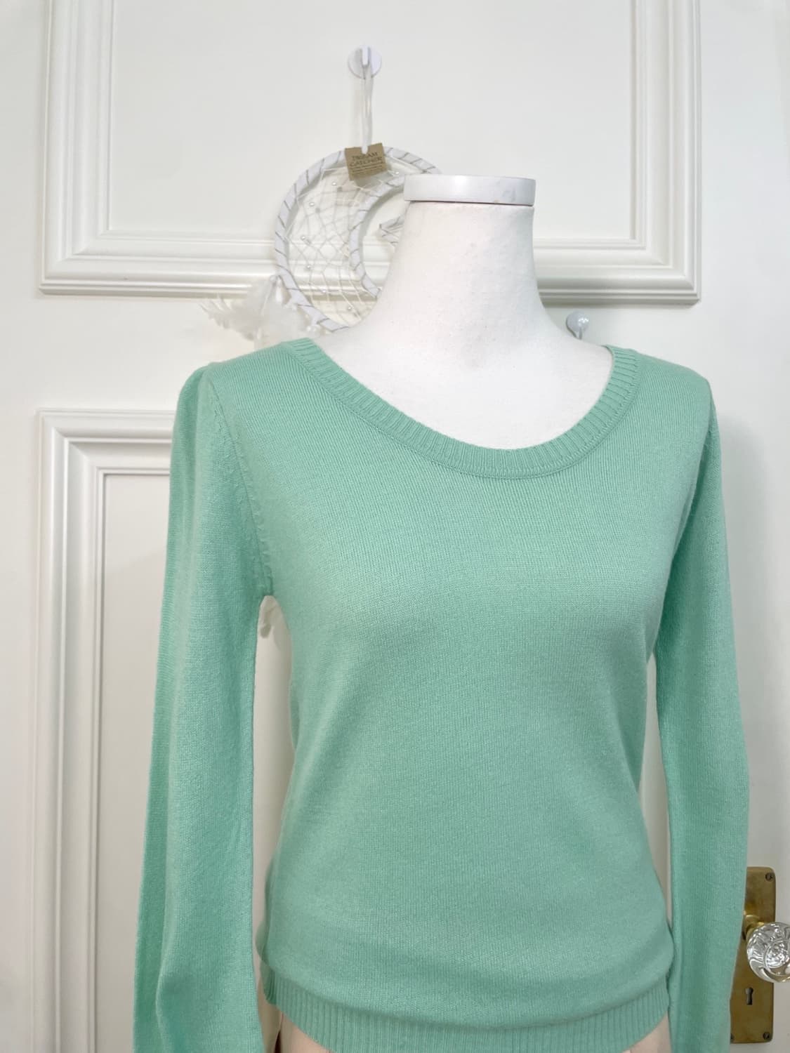 mint slim line knit top(size-M) 상품이미지6
