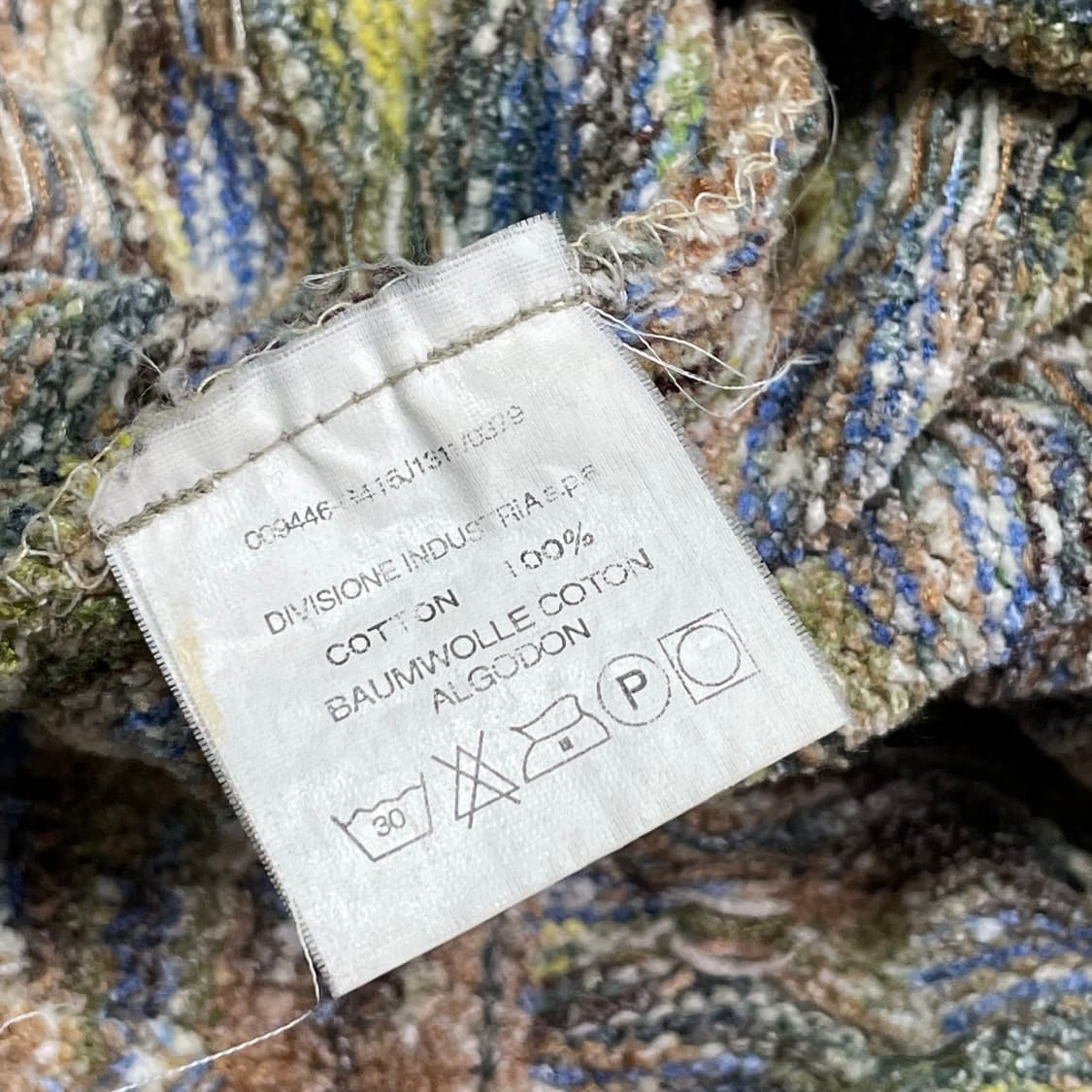 [OS] 미쏘니 빈티지 케이블 패턴 숄카라 니트 상품이미지3