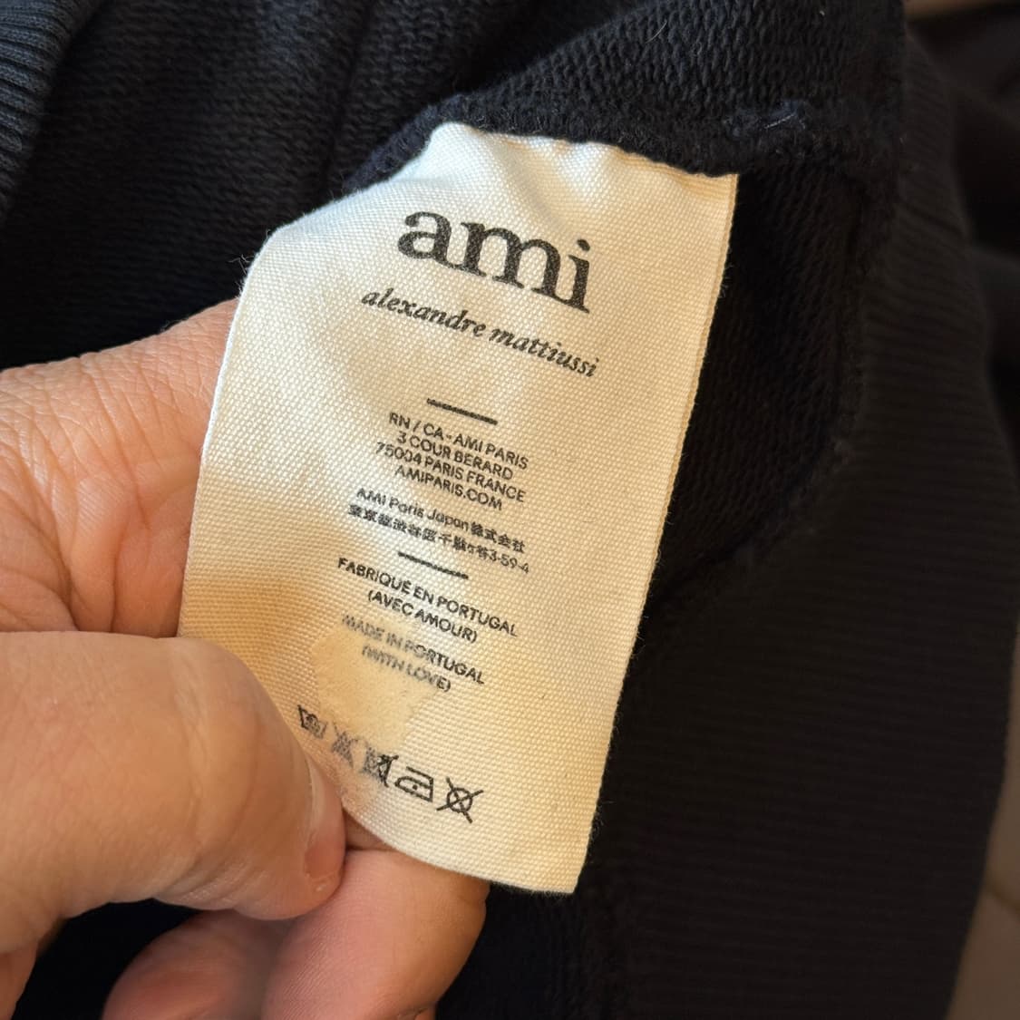 AMI 스몰 하트 로고 후드티 상품이미지7