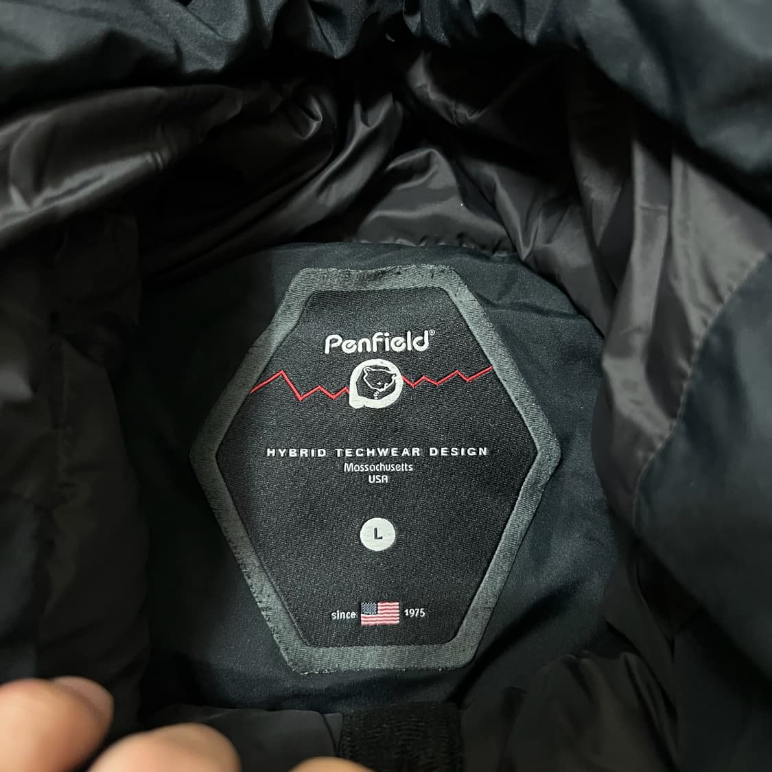 펜필드 USA 프리미엄 구스다운 롱패딩 L/100 상품이미지4