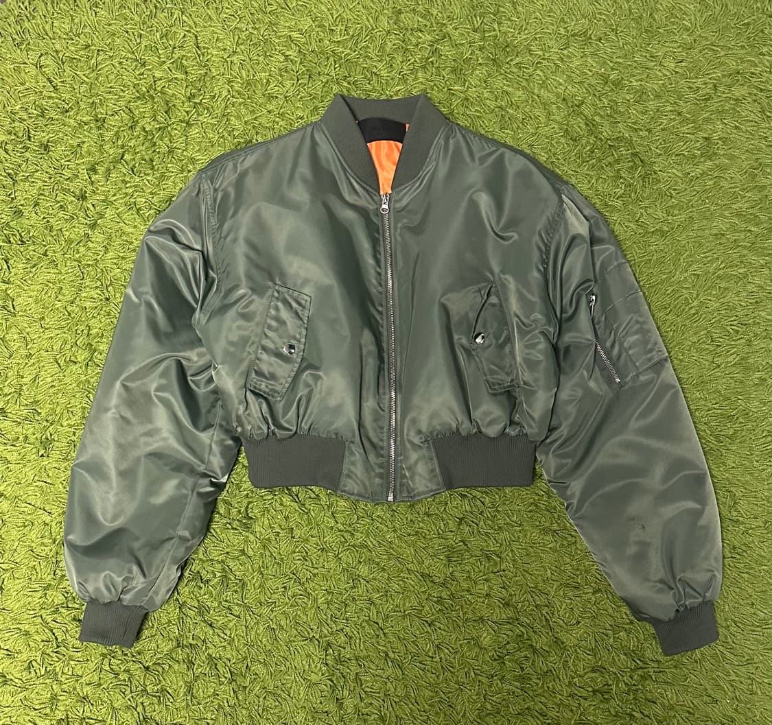 크롭 ma1봄버 자켓 상품이미지1