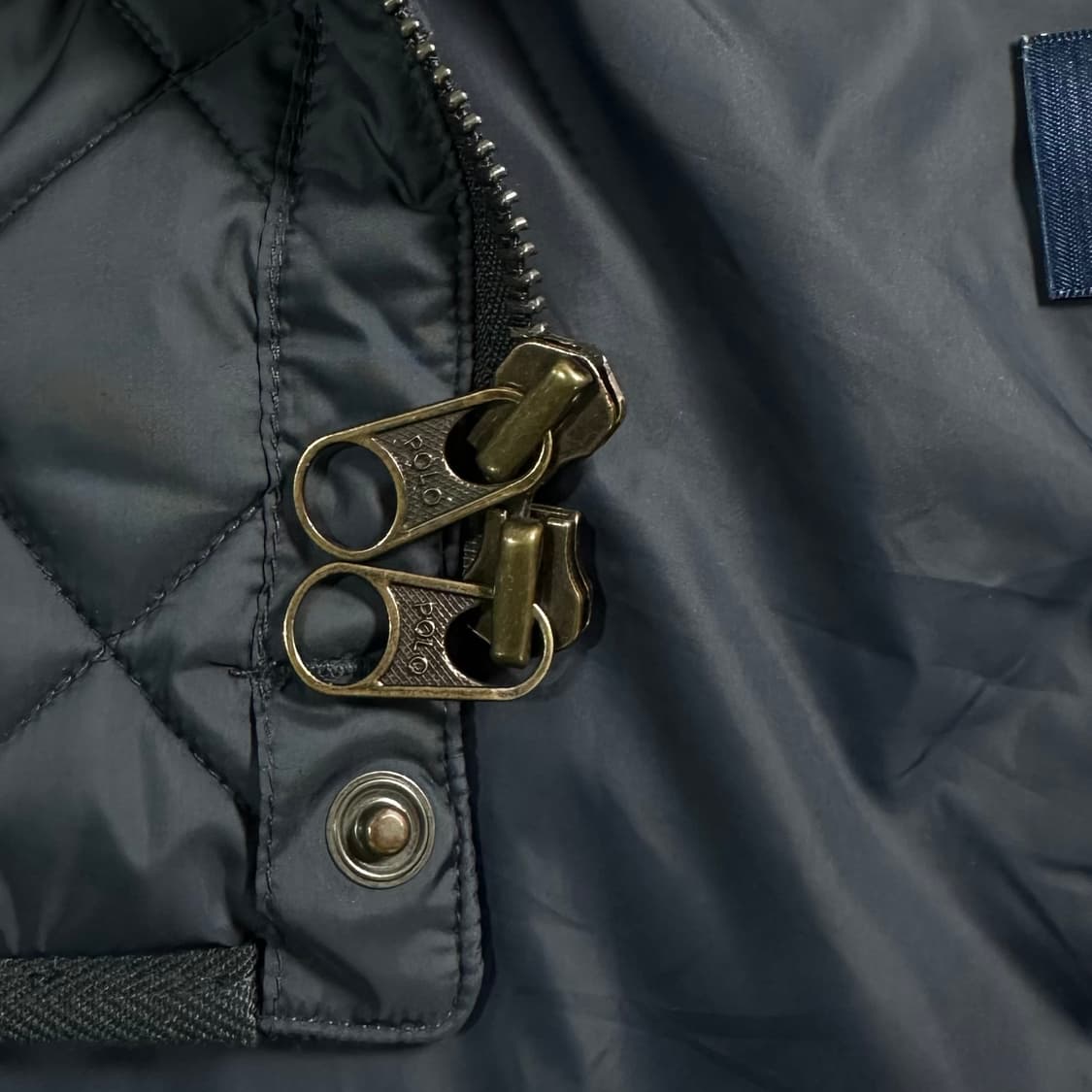 폴로 랄프로렌 네이비 3포켓 퀼팅 자켓 상품이미지6