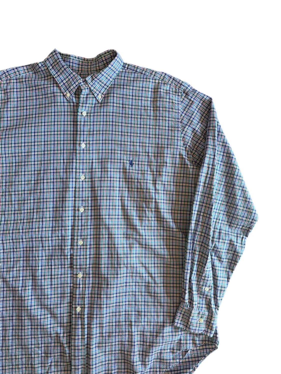 PRL button down gingham check shirts 상품이미지3
