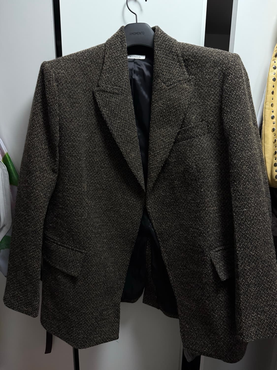 moonsun 문선 헤링본 자켓 상품이미지1