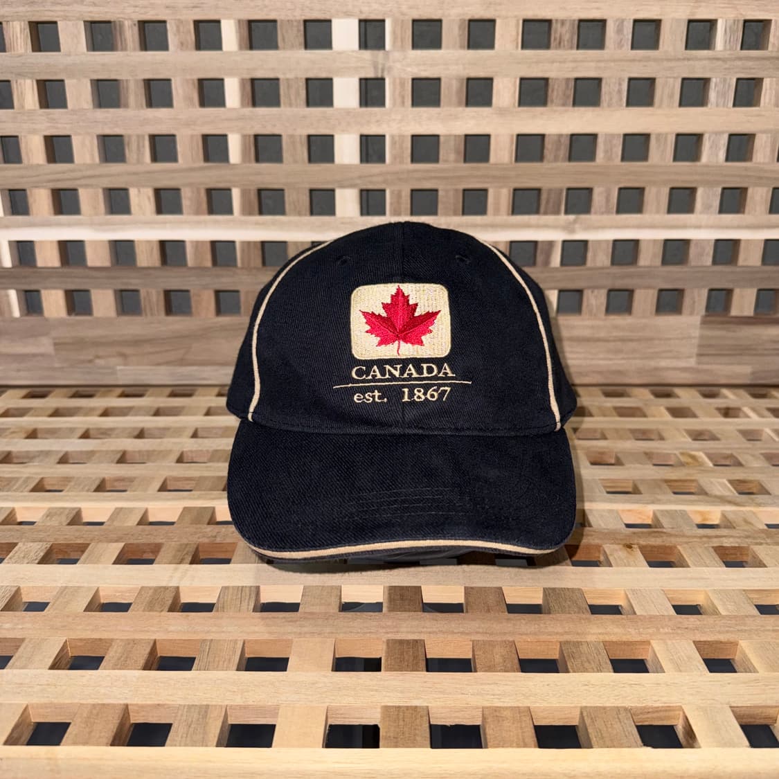 빈티지 캐나다 파이프 라인 캡 상품이미지2