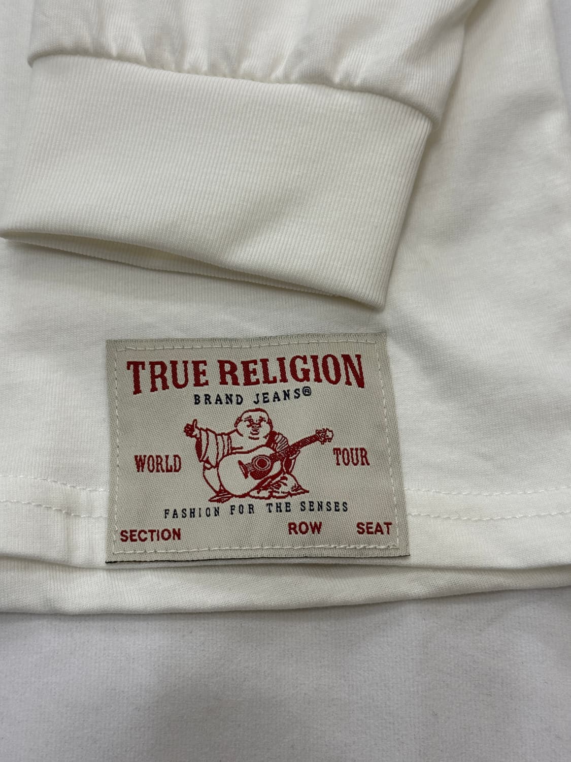 [새제품]트루릴리전 롱슬리브 화이트 L 상품이미지5