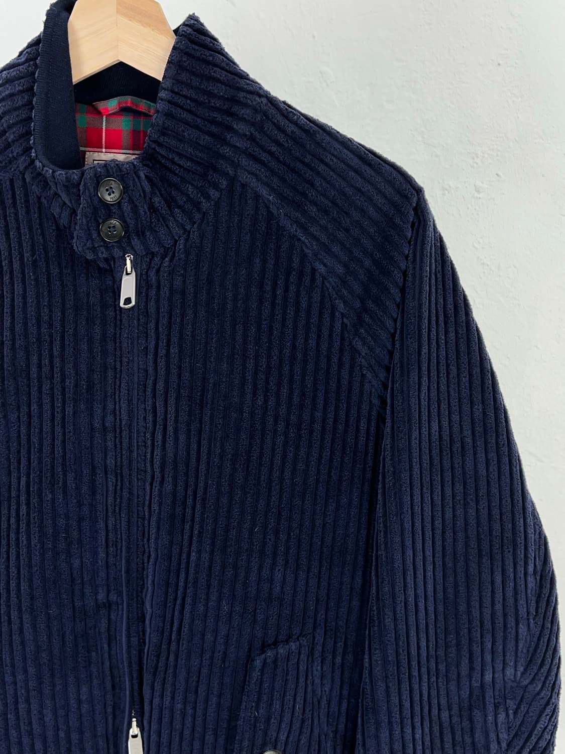 바라쿠타 G9 네이비 코듀로이 투 웨이 집업 자켓 상품이미지3