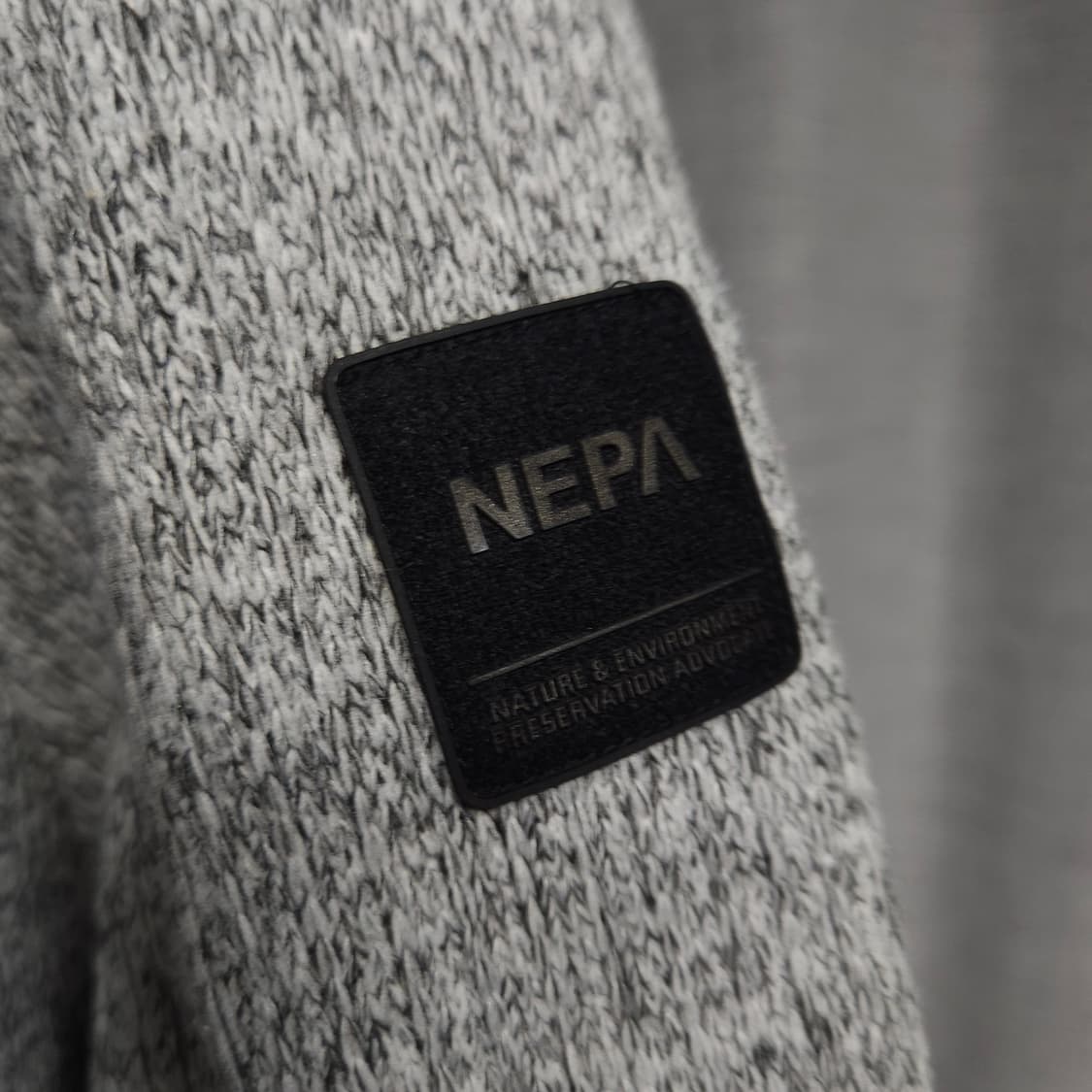 95 ) 네파 남성 기모 니트 후리스 자켓 상품이미지3