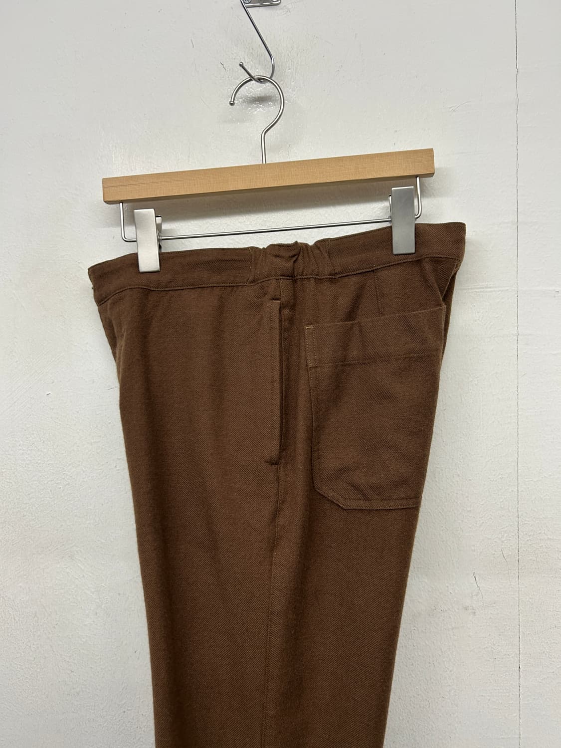 마가렛호웰 브라운 울 팬츠 상품이미지2