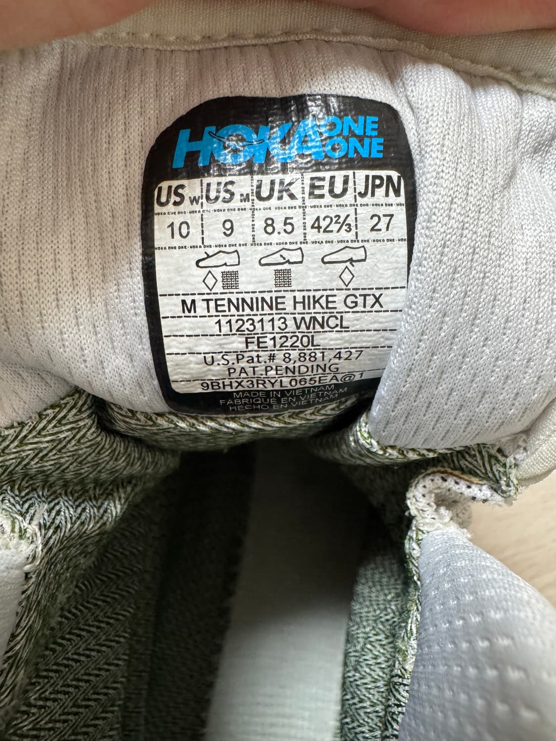 호카 텐나인 화이트 상품이미지6