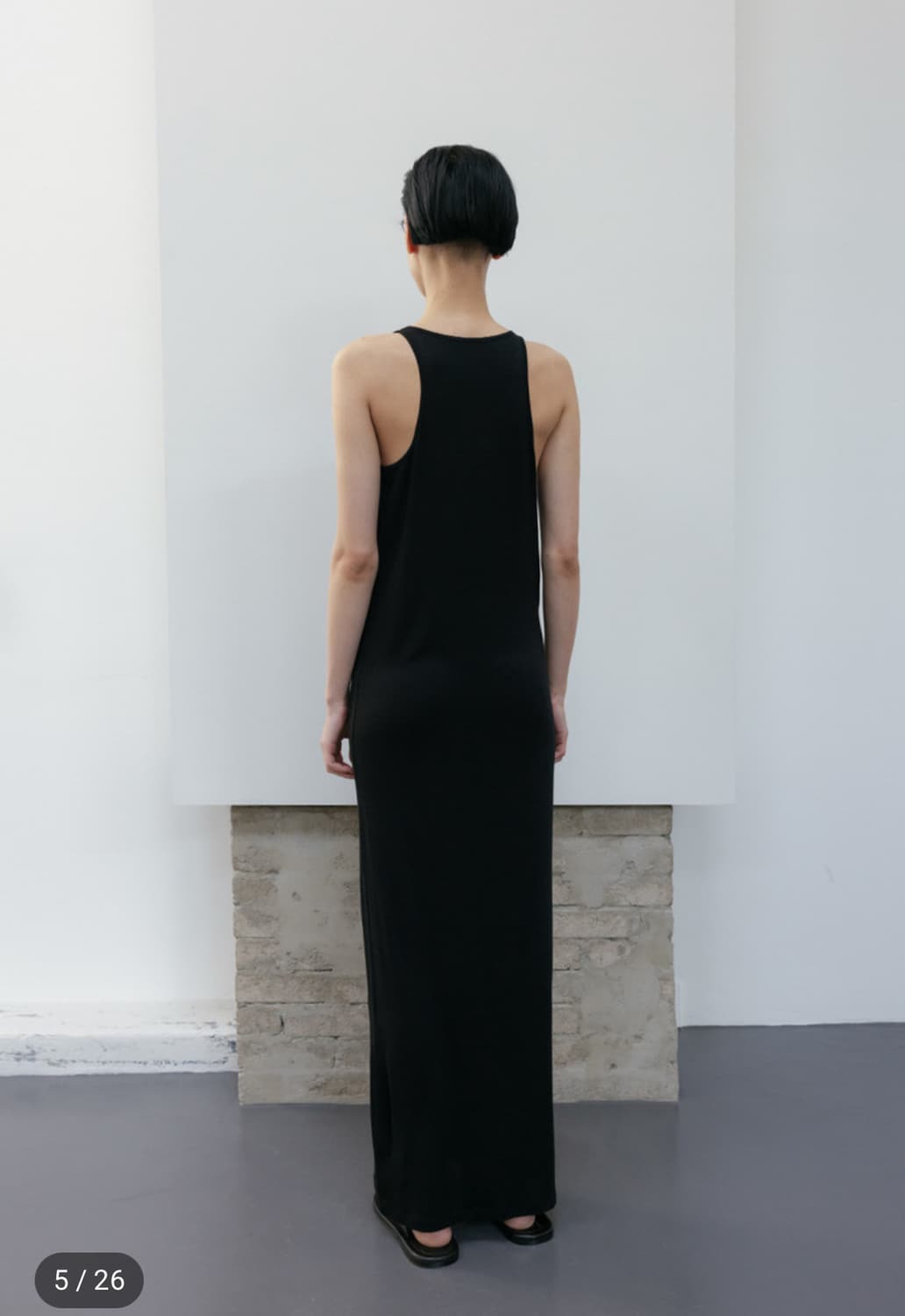 Carriere 저지 롱 드레스 상품이미지4