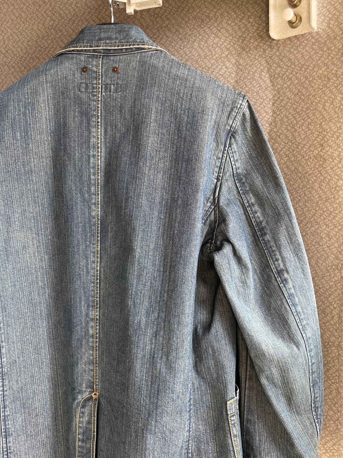 일본 빈티지 데님 청자켓 상품이미지9