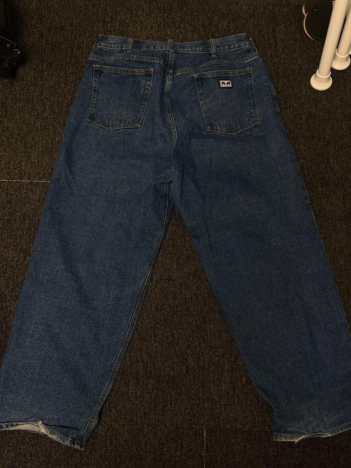 [34] 오베이 중청 데님 배기핏 상품이미지3