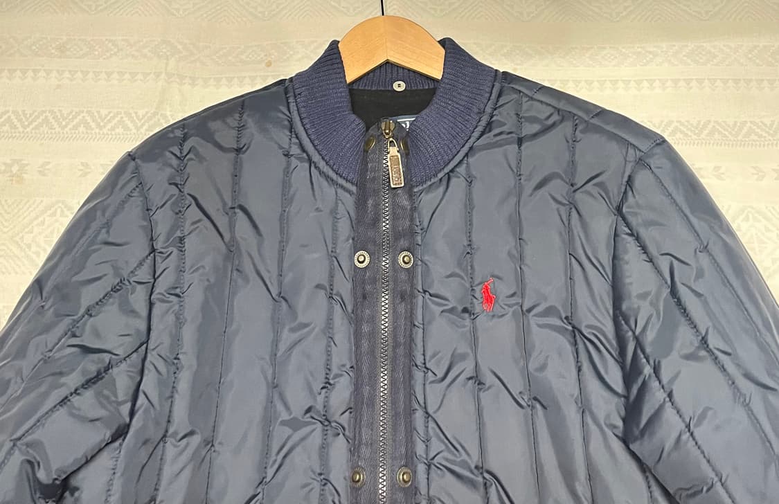 폴로 랄프로렌 네이비 퀼팅 자켓 상품이미지2