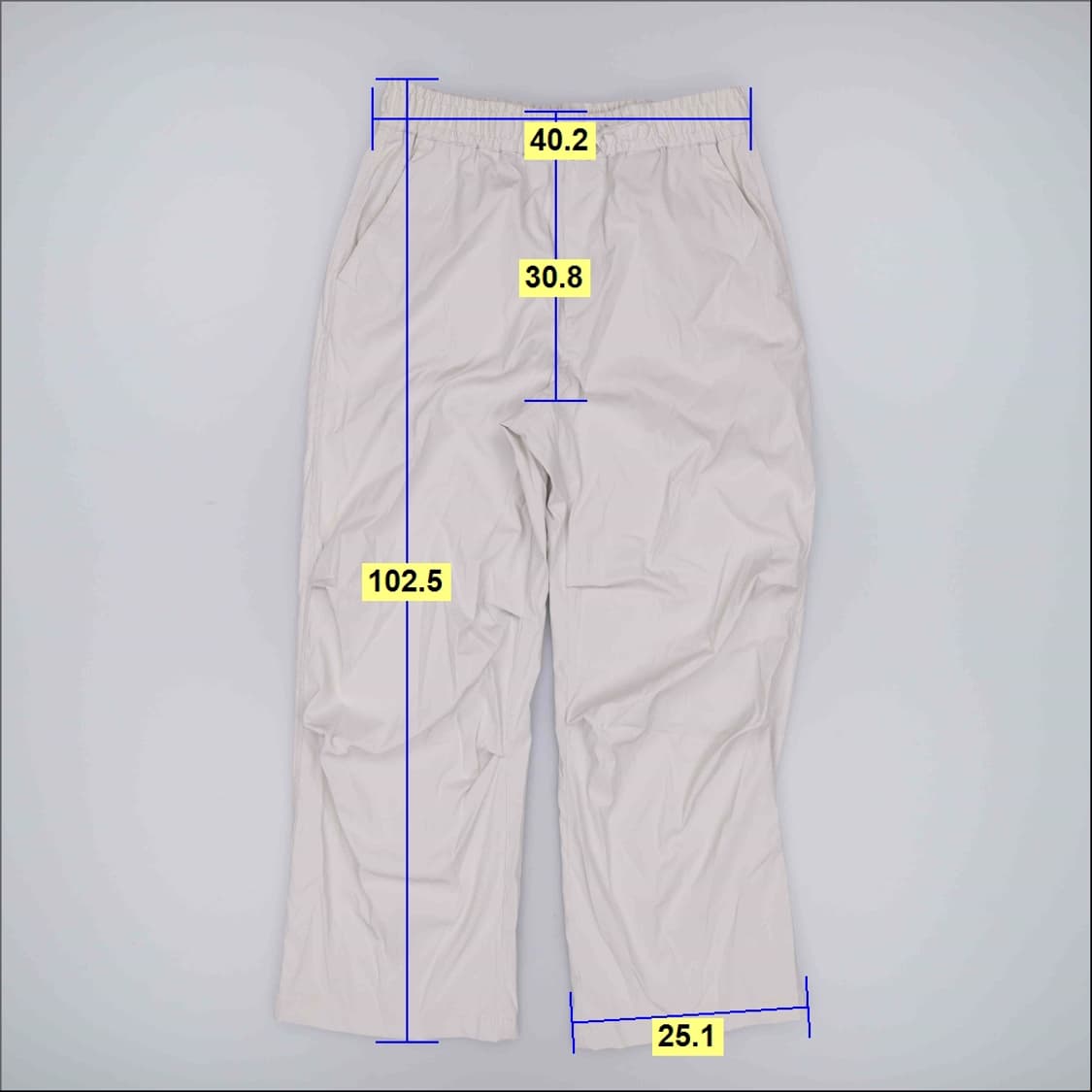30 행텐 나일론 와이드팬츠(수선필요) 0520H 상품이미지6