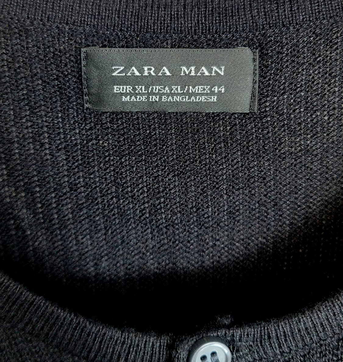 자라(ZARA MAN) 롱슬리브 니트 티셔츠 판매 상품이미지6